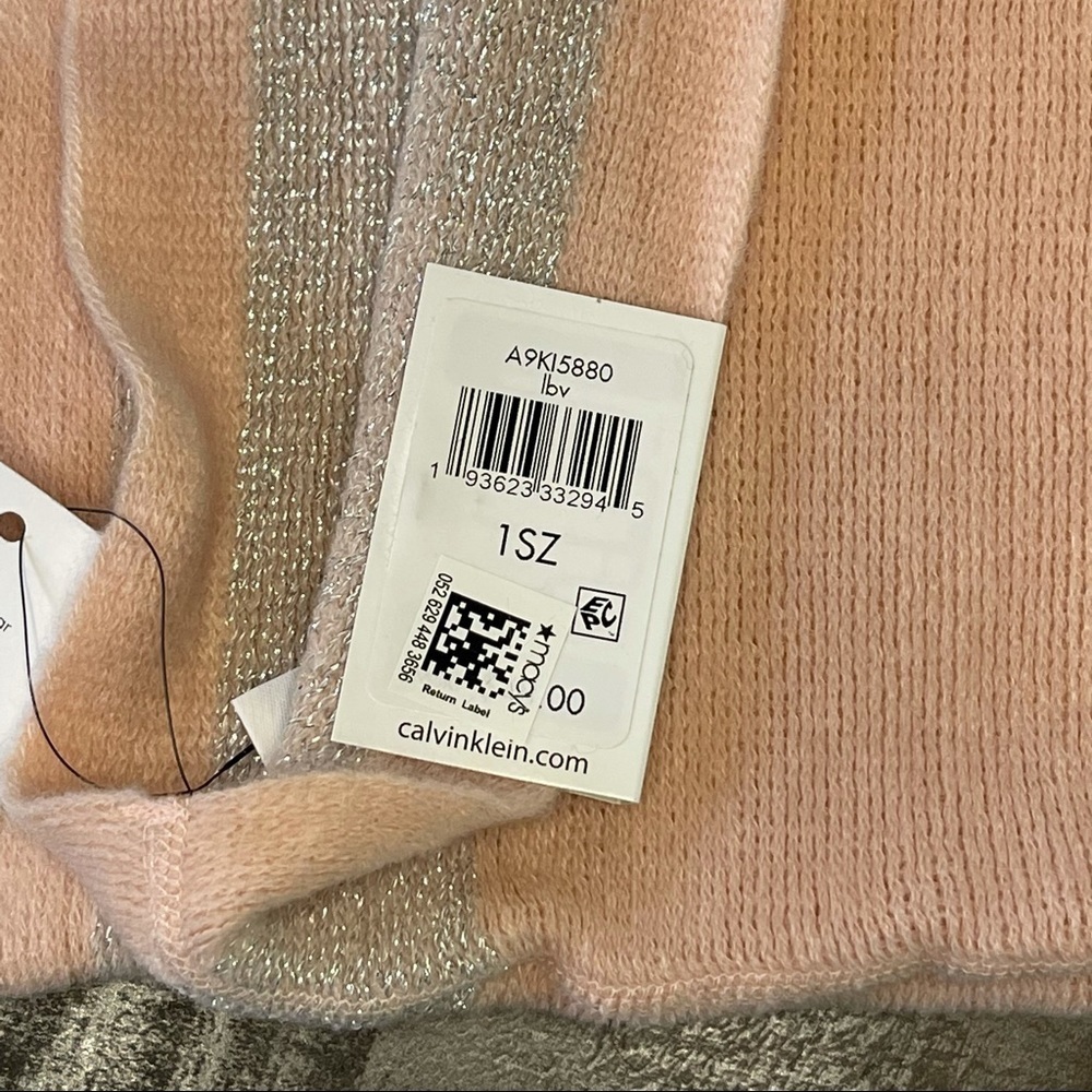 NWT Calvin Klein Infinity Winter Scarf - Picture 7 of 8